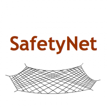 SafteyNet image of a net protecting the ground